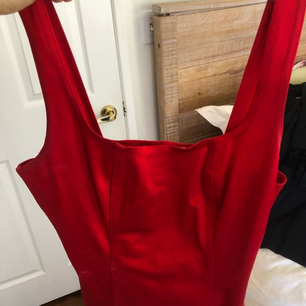 Vintage forever 21 sz xs fire engine red , gorgeous!